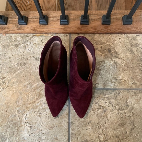 Joie Suede Lina Booties - Picture 3 of 7